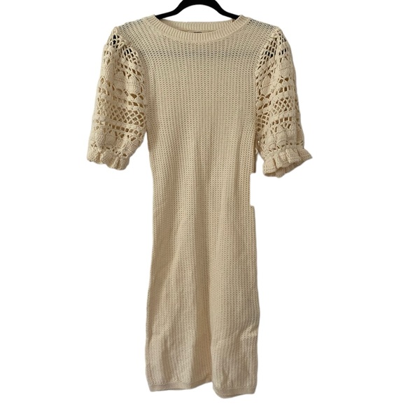 NWT TULAROSA Revolve Crochet Archer Mini Dress S - Picture 2 of 15